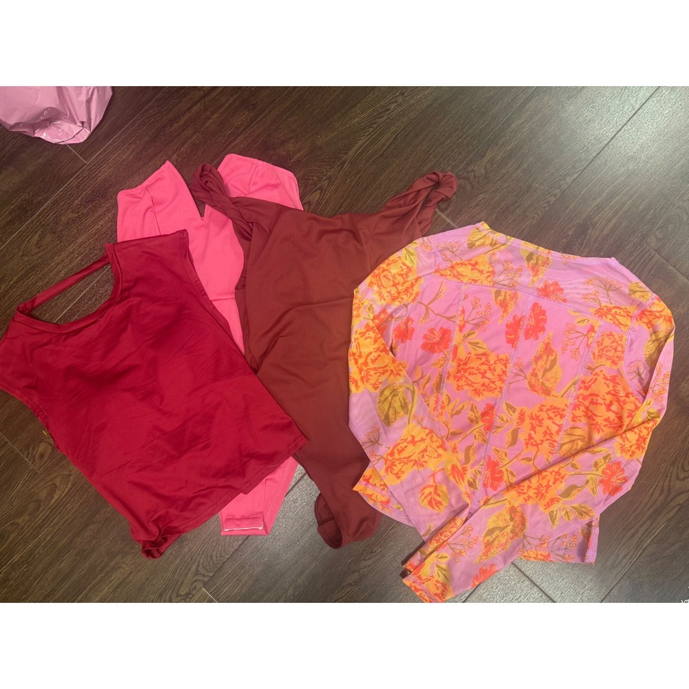 Trendy‎ Summer Essentials Bundle | Bodysuits & Mesh Tops | Set of 4 Small